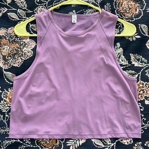Lululemon Sculpt Cropped Tank Top